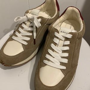 Birdies Roadrunner Chai Spice Suede Sneakers Size 6. Tried on but never worn.